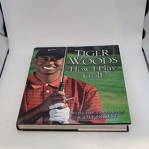 Vintage 2001 Tiger Woods How I Play Golf First Edition 1st Printing